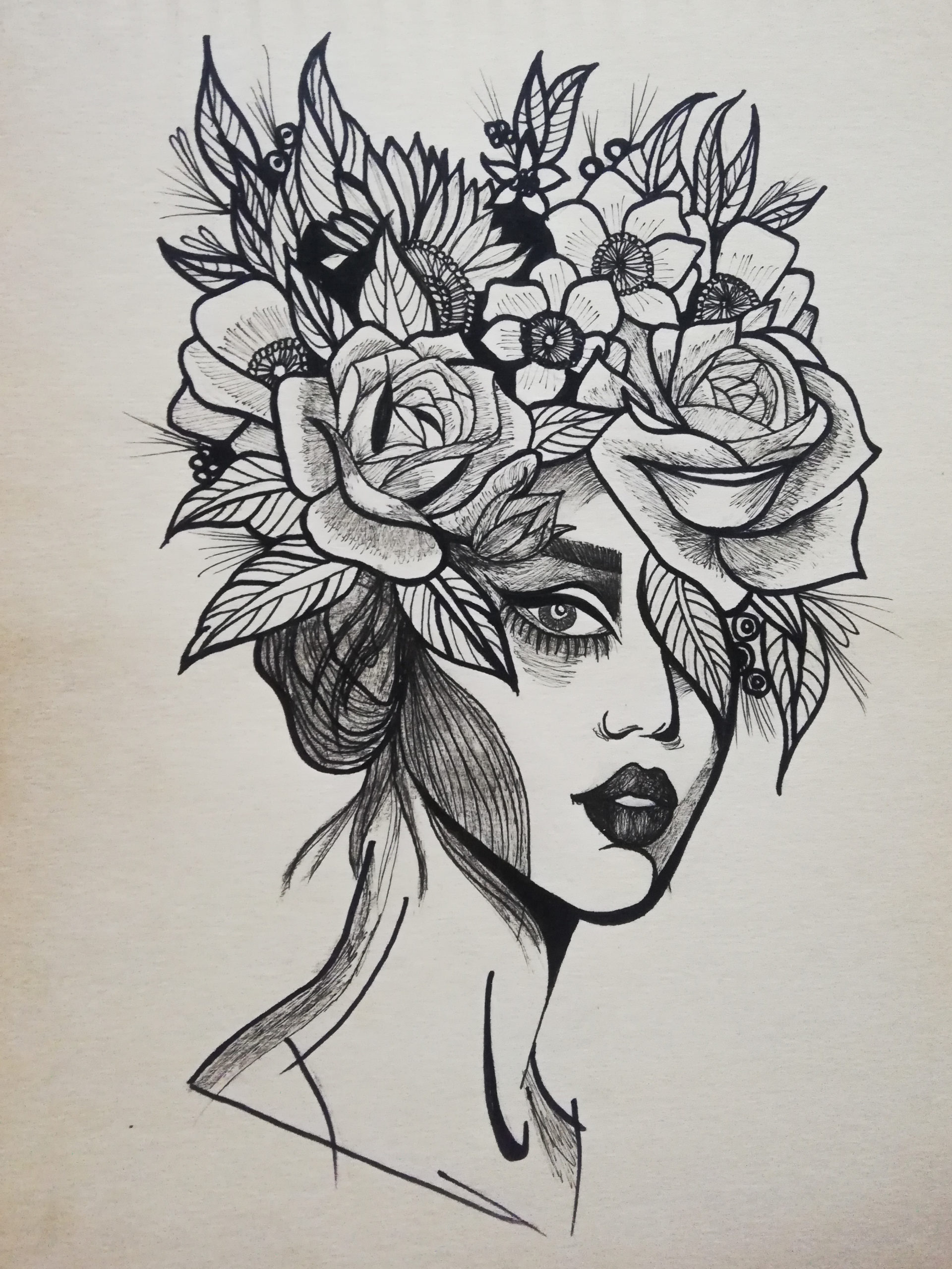 Flower Girl » Fitoor Art » Buy Art Online